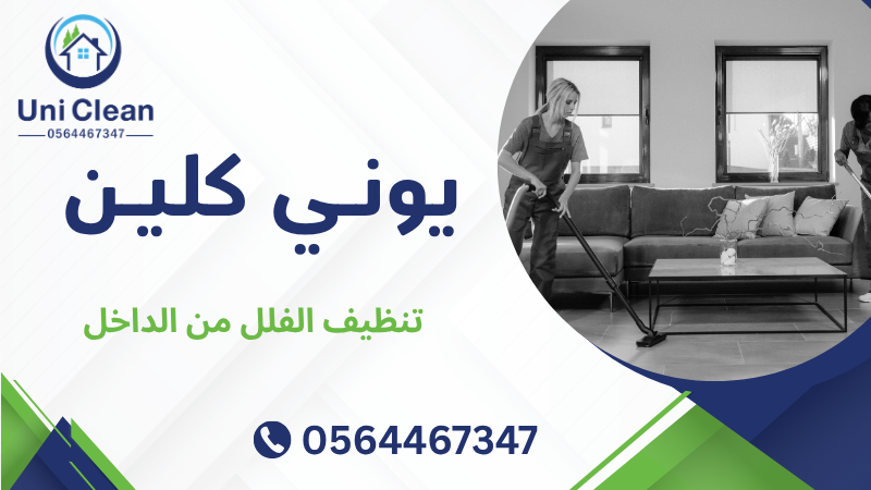 تنظيف الفلل من الداخل
