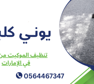 تنظيف الموكيت من الغبار في الإمارات